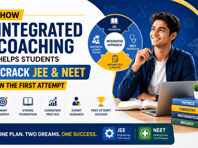 How Integrated Coaching Helps Students Crack JEE & NEET in the First Attempt