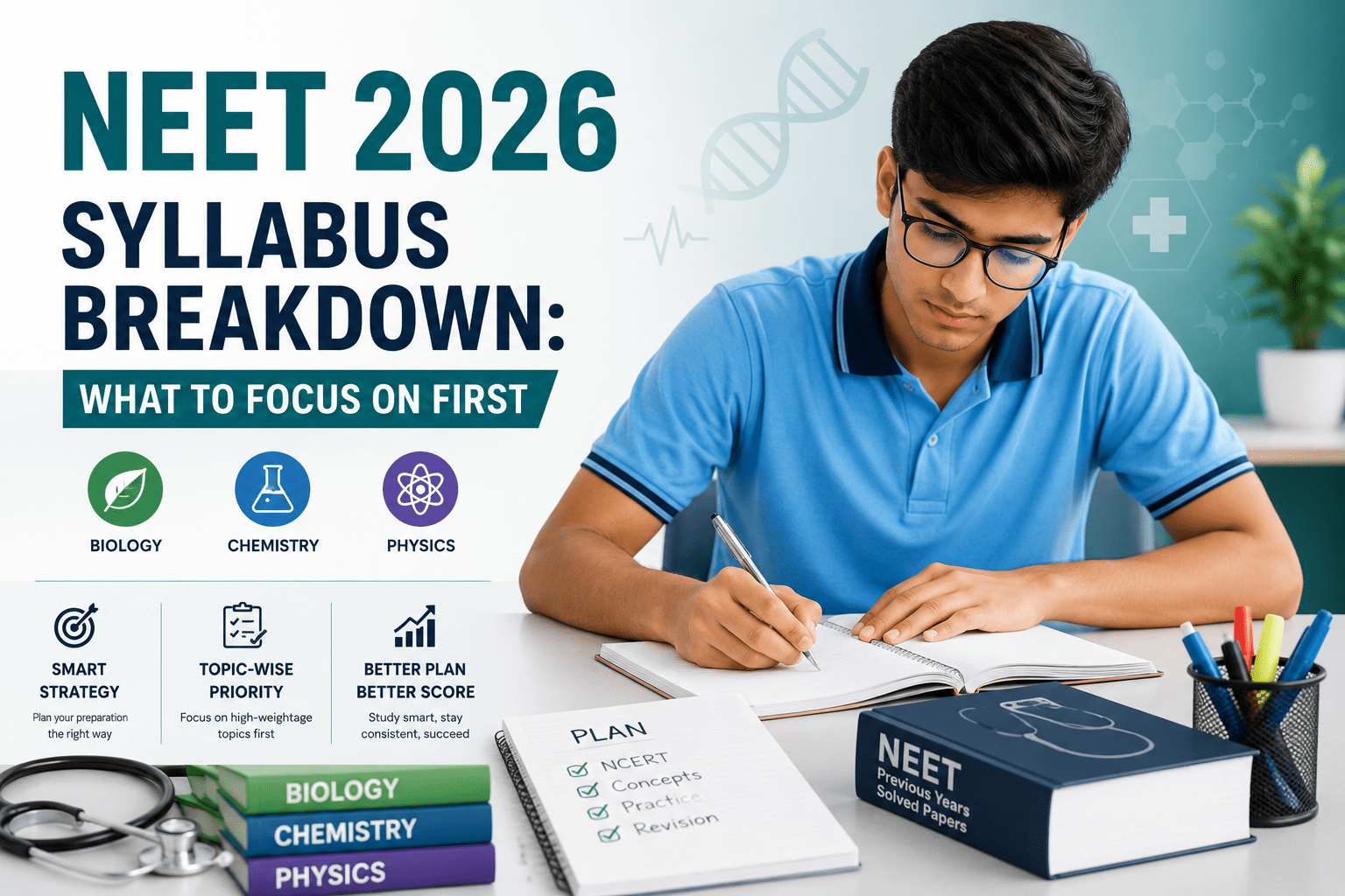 NEET 2026 Syllabus Breakdown: What to Focus on First